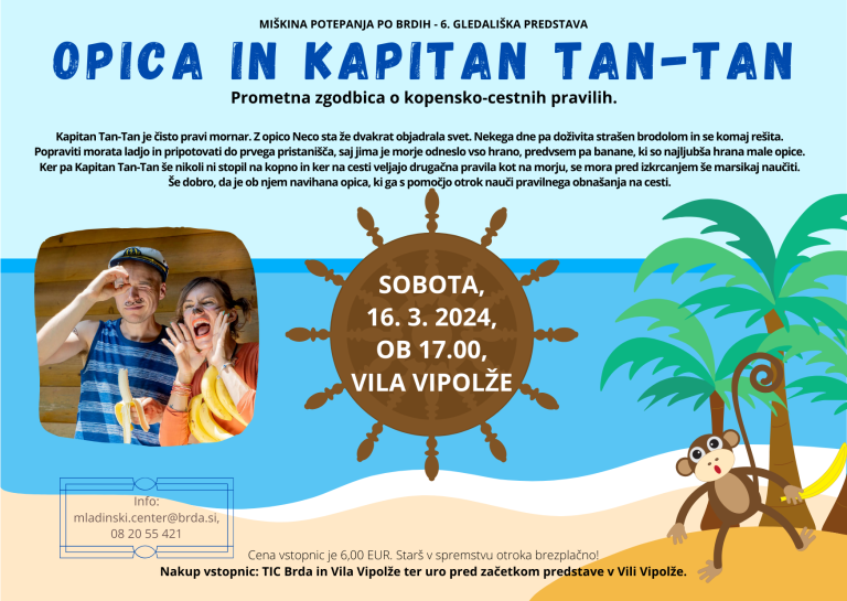 opica in kapitan tan tan